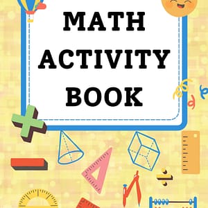 Math Activity Book for Kids - Printable Worksheets (Ages 4-8)