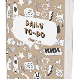 Daily To-Do's Planner – Organize Your Life, One Task at a Time