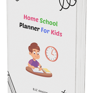 Home School Planner for Kids – Fun & Organized Learning for Young Minds!