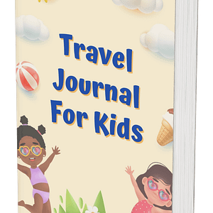 Travel Journal for Kids – Printable Adventure Diary & Memory Keeper