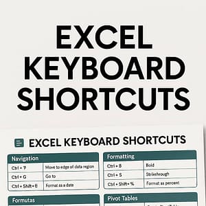 239 Excel Keyboard Shortcuts – Master Productivity Fast