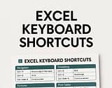 239 Excel Keyboard Shortcuts – Master Productivity Fast